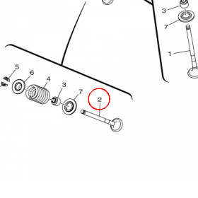 YAMAHA - ZAWOR WYDECH. nr: BK6E21210000