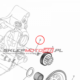 YAMAHA - WALEK nr: BK7E55210000