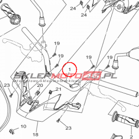 YAMAHA - KIEROWNICA nr: BL1F61100000