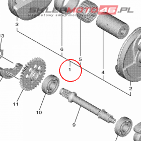 YAMAHA - WAL KORB. nr: BR9114000000