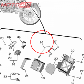 YAMAHA - WIRE, MINUS LEAD nr: BR9821160000