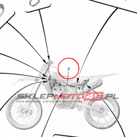 YAMAHA - WIAZKA PRZEW. EL. nr: BR9825901000