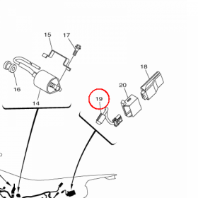 YAMAHA - WIRE, LEAD nr: BR9857210000