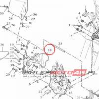 YAMAHA - WYPELNIENIE OWIEWKI nr: BW3F836L0000