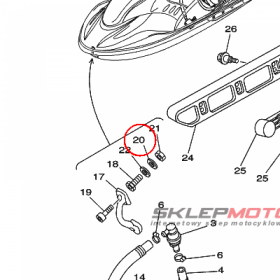 YAMAHA - WASHER nr: F0X616370000