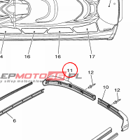 YAMAHA - NAKLADKA MET. nr: F1KU251E0100