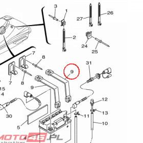 YAMAHA - BAND, BATTERY 1 nr: F1KU821D0100