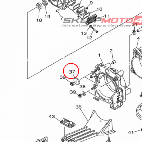 YAMAHA - WASHER nr: F1SU725E0100