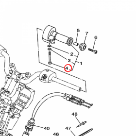 YAMAHA - SCREW nr: F1W613C10000