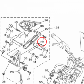 YAMAHA - SCREW nr: F1X613C10000
