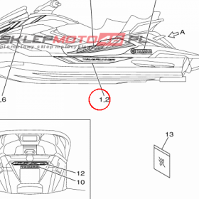 YAMAHA - GRAPHIC 1 nr: F3XU417B5000