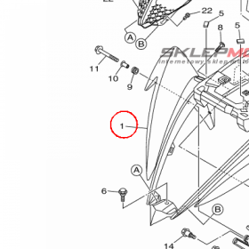 YAMAHA - BLOTNIK nr: 1PEF15009000