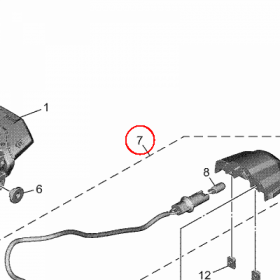YAMAHA - LICENCE LIGHT UNIT ASSY nr: 2PN847450200