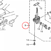 YAMAHA - KRANIK PALIWA nr: 4BC245000000