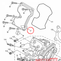 YAMAHA - POKRYWA GLOWICY nr: 52SE11910000