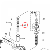 YAMAHA - IGLICA nr: 5VL1490J1000