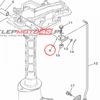 YAMAHA - LEVER, SHIFT ROD nr: 6EEG41210000