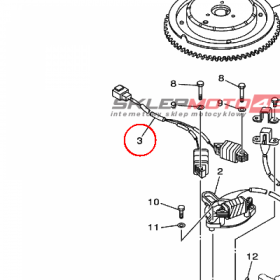 YAMAHA - CEWKA ZASILAJACA nr: 6H2855330100