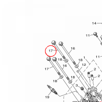 YAMAHA - sruba nr: 90105088H900