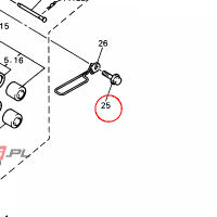 YAMAHA - sruba nr: 901051072500