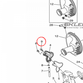 YAMAHA - sruba nr: 901100503800