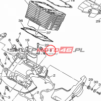 YAMAHA - sruba nr: 901100616600