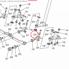 YAMAHA - SRUBA nr: 901110807600