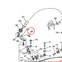 YAMAHA - wkret nr: 901670600200