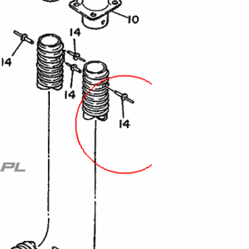 YAMAHA - ZATRZASK nr: 902674093600