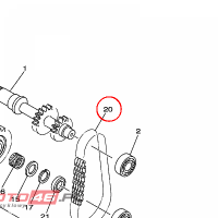 YAMAHA - LANCUCH ROZRZ. nr: 945915403800