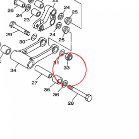 YAMAHA - NAKRETKA nr: 956171410000