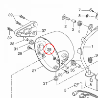 YAMAHA - COLLAR nr: B34H43070000
