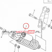 YAMAHA - SHOCK ABSORBER ASS nr: B46F22002000