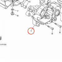 YAMAHA - BLOK SILNIKA nr: B4X151110000