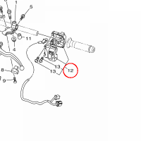YAMAHA - PRZELACZNIK ZESPOL. nr: BAT839691000
