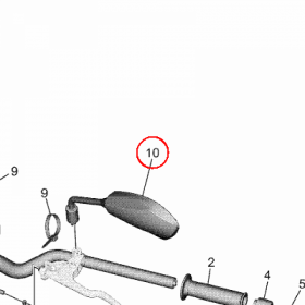 YAMAHA - lusterko nr: D66F62800000