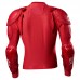 Koszulka z ochraniaczami FOX TITAN SPORT Red Flame Czerwona