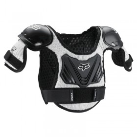 OCHRANIACZ KLATKI PIERSIOWEJ FOX JUNIOR PEEWEE TITAN ROOST DEFLECTOR BLACK/SILVER 