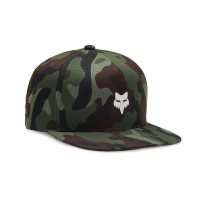 CZAPKA Z DASZKIEM FOX HEAD TECH SNAPBACK GREEN CAMO 