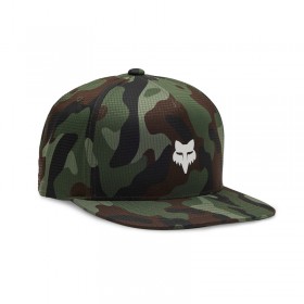 CZAPKA Z DASZKIEM FOX HEAD TECH SNAPBACK GREEN CAMO 