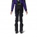 SPODNIE FOX JUNIOR 180 INTERFERE PANT BLACK/BLUE 