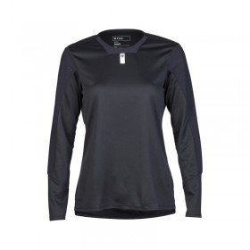 KOSZULKA ROWEROWA Z DŁUGI RĘKAWE FOX LADY DEFEND BLACK 