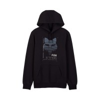 BLUZA Z KAPTURE DISPUTE FLEECE BLACK 