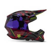 KAK FOX V3 THROTTLE FLUORECENT YELLOW 