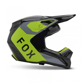 KASK FOX JUNIOR V1 LEAN GREY/YELLOW 