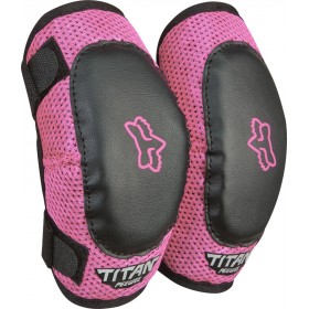 OCHRANIACZ ŁOKCI FOX KIDS PEEWEE TITAN ELBOW GRD M/L BLACK/PINK OS