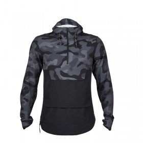 BLUZA ROWEROWA Z KAPTURE FOX RANGER WIND PULLOVER BLACK CAO 