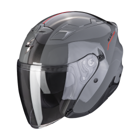 Kask SCORPION EXO-230 SR Grey Cement-Red