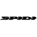 Męski kombinezon dwuczęściowy SPIDI Y128 Supersport Touring Czarno/Biało/Fluo