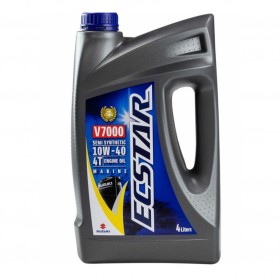 Olej Ecstar V7000 Półsyntetyk (Marine) 10W40 - 4L